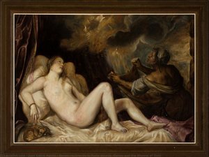 Danae Recibiendo La Lluvia Dorada (danae And The Shower Of Gold) — Juan Cabré Aguiló