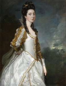 Susanna Trevelyan (b.1737 ), Mrs John Hudson (altered By A Studio Assistant Of Joshua Reynolds) — Thomas Gainsborough