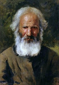 Portrait Of An Old Man — Nikolai Karlovich Grandkovsky