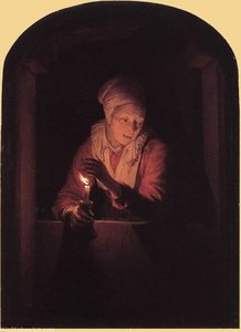 Oldcandl — Gerrit Dou
