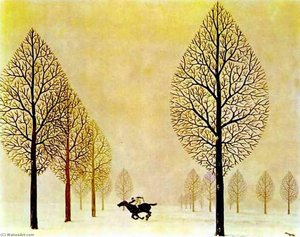 Il Jockey Perduto — René Magritte