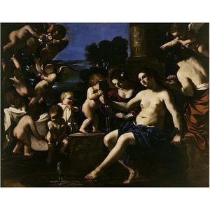 The Toilet Of Venus — Guercino