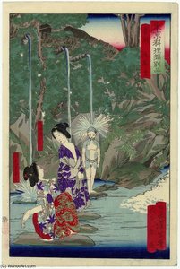 The Takisoba Restaurant At Otowa — Tsukioka Yoshitoshi