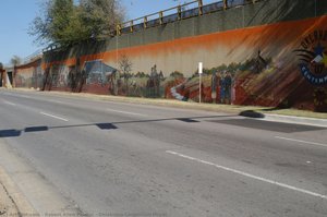 Oklahoma Centennial Mural — Robert Allen Palmer