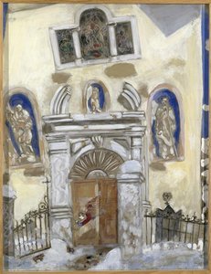 El Pintor Ángel — Marc Chagall