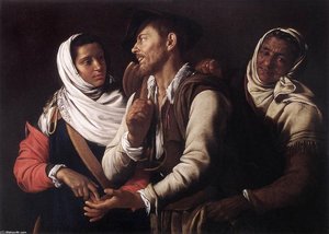The Fortune Teller — Simon Vouet
