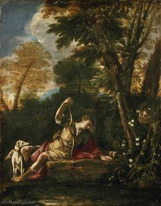 Echo And Narcissus — Da Pier Francesco Mola