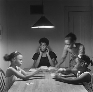 Untitled (woman And Daughter With Children) — Carrie Mae Weems