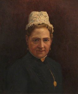 Portrait Of An Unknown Lady With A Lace Cap — Thomas Prytherch