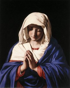 Die Verkündigung Marias — Giovanni Battista Salvi Da Sassoferrato