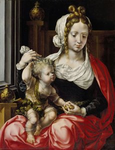 Virgin And Child — Jan Gossaert