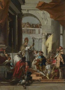 The Marriage Of Frederick Barbarossa And Beatrice Of Burgundy — Giandomenico Tiepolo