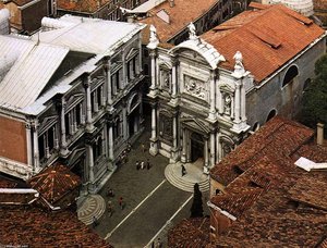 Vista Del Campo San Rocco — Jacopo Tintoretto