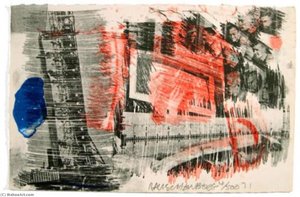 Subtotal (from Stoned Moon Series) — Robert Rauschenberg