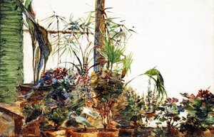 Flower Vases In Sevres — Marie Bracquemond