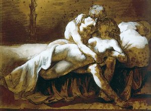 El Beso — Teodoro Gericault