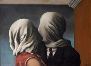 Milenci — René Magritte