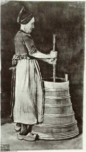 La Mujer Batido De Mantequilla — Vincent Willem Van Gogh