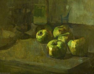 Still Life Decaying Apples — Lawrence Gowing