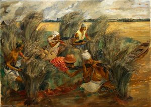 Burmese Guerillas In Action — Leslie Cole