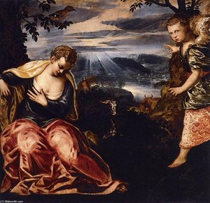 Die Verkündigung An Manoahs Frau — Tintoretto (jacopo Comin)