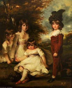The Douglas Children — John Hoppner