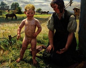 The Little Beggar — Dame Laura Knight