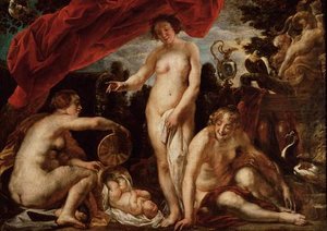 The Daughters Of Cecrops Finding The Child Erichthonius — Jacob Jordaens