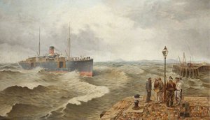 'brier' Coming Into Harbour — Arthur Knowles