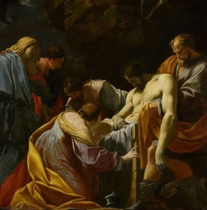 The Entombment — Simon Vouet