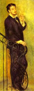 Man On A Staircase (l'homme Sur Un Escalier) — Pierre-auguste Renoir