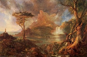 Una Scena Selvaggia — Thomas Cole