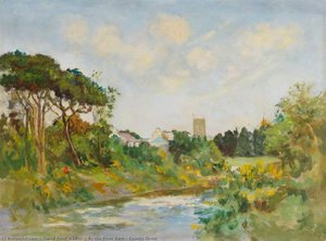 By The River Bank, County Down — David Bond Walker