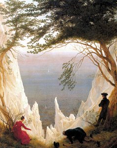 Chalk Cliffs On Rugen — Caspar David Friedrich