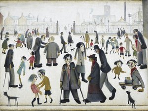 The Cripples — Laurence Stephen Lowry
