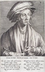 Portrait Of Joachim Patinir — Cornelis Cort