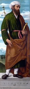 Saint Joseph — Alessandro Bonvicino (moretto Da Brescia)