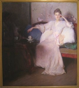 Arrangement In Pink And Gray (afternoon Tea) — Edmund Charles Tarbell