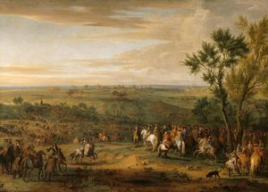 Louis Xiv (1638–1715), King Of France, At Maastricht — Adam Frans Van Der Meulen