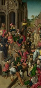 Christ Presented To The People: Left Hand Panel — Master Of Delft