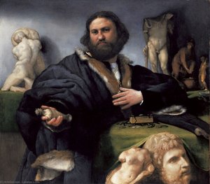 Portrait Of Andrea Odoni — Lorenzo Lotto