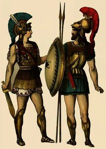 Greek Warriors — Albert Kretschmer