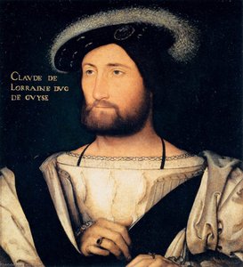 Portrait Of Claude Of Lorraine, Duke Of Guise — Jean Clouet