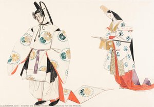 Costumes For The Mikado — Charles De Sousy Ricketts