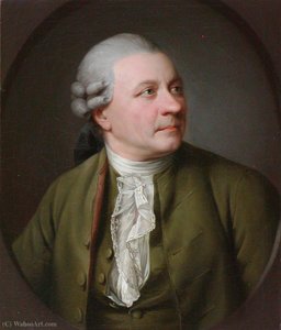 Portrait Of Friedrich Gottlieb Klopstock — Jens Jørgensen Juel