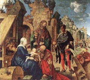 Adoration Des Mages — Albrecht Dürer