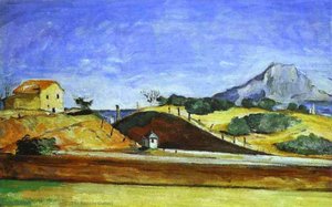 The Railway Cutting — Paul Cézanne