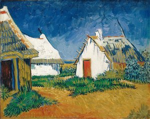 Casitas Blancas En Saintes-maries — Vincent Willem Van Gogh
