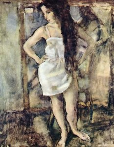 Young Girl Standing — Julius Mordecai Pincas