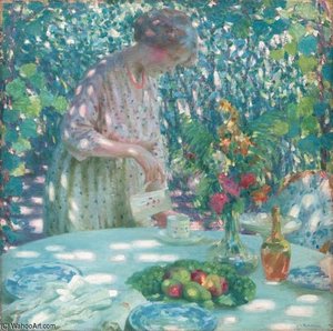 Tea In The Garden — Louis Ritman